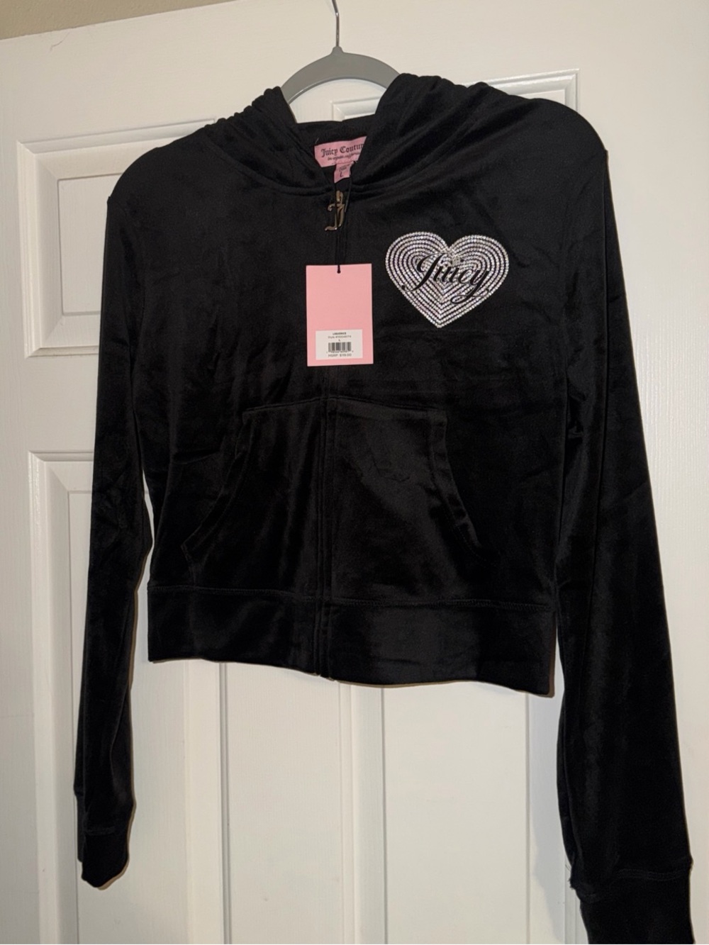 Juicy Couture Velour Black Sweater 🎀